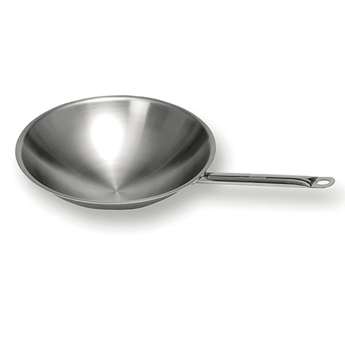 Poêle Wok En Inox Pour Wok à Induction Ø 390 Mm, Z/BPWE